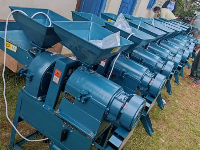 किसानलाई अनुदानमा कुटानीपिसानी मेसिन